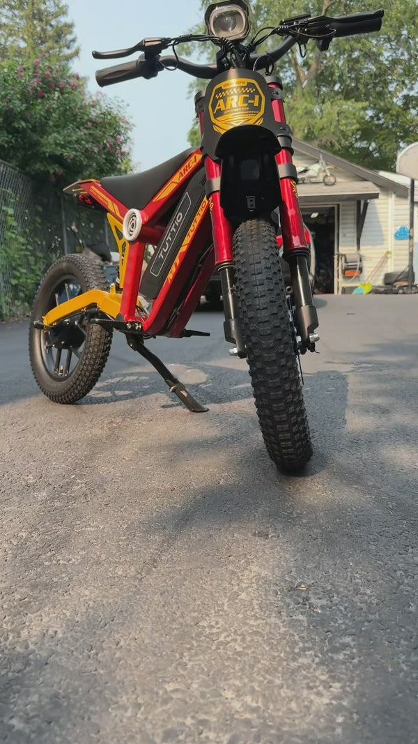 The beautiful beginners eletric bike